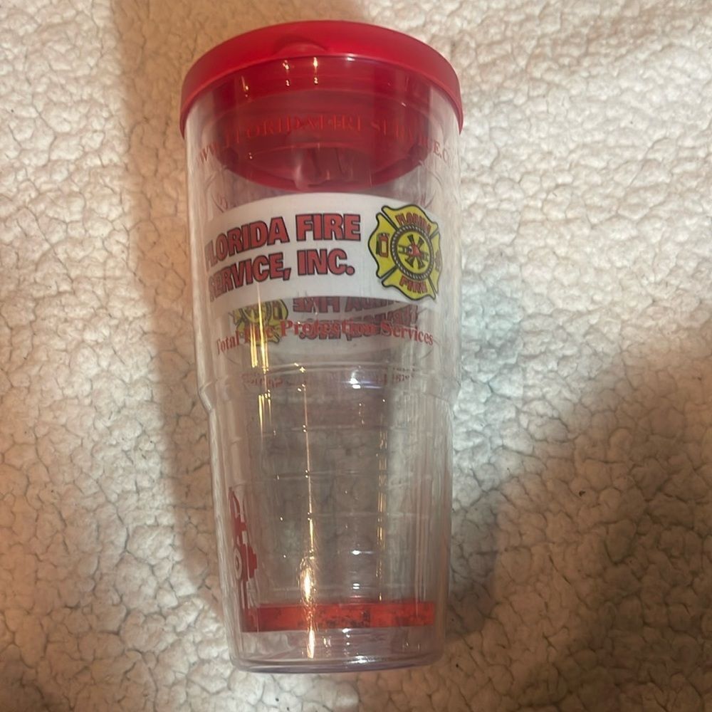 Florida fire service Inc. tervis cup and lid 24 ounce